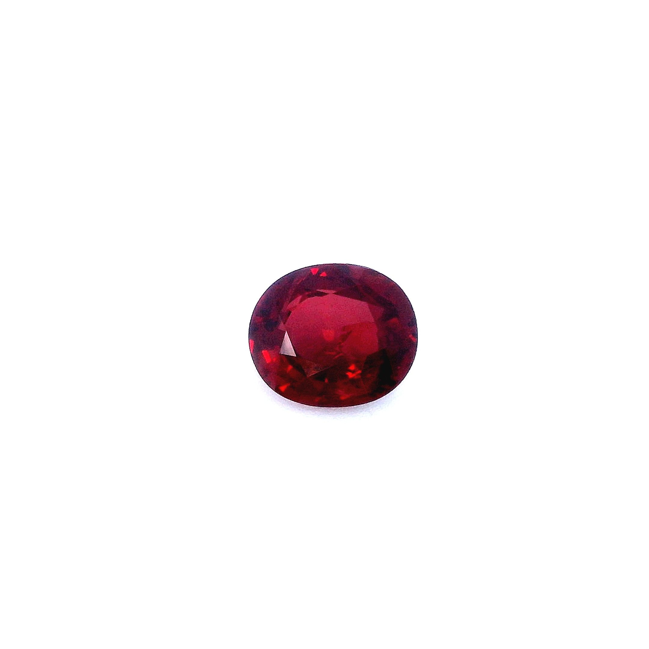 1.48 ct Oval ruby
