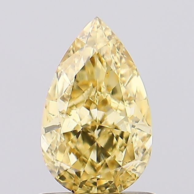 1.06 CT Fancy Intense Yellow PEAR