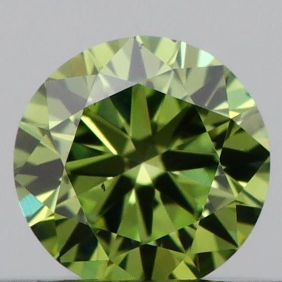 0.25 CT Fancy Vivid Green ROUND