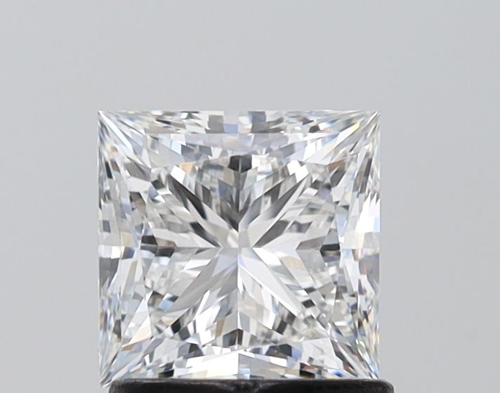 1.29 carat e IF EX Cut IGI princess diamond