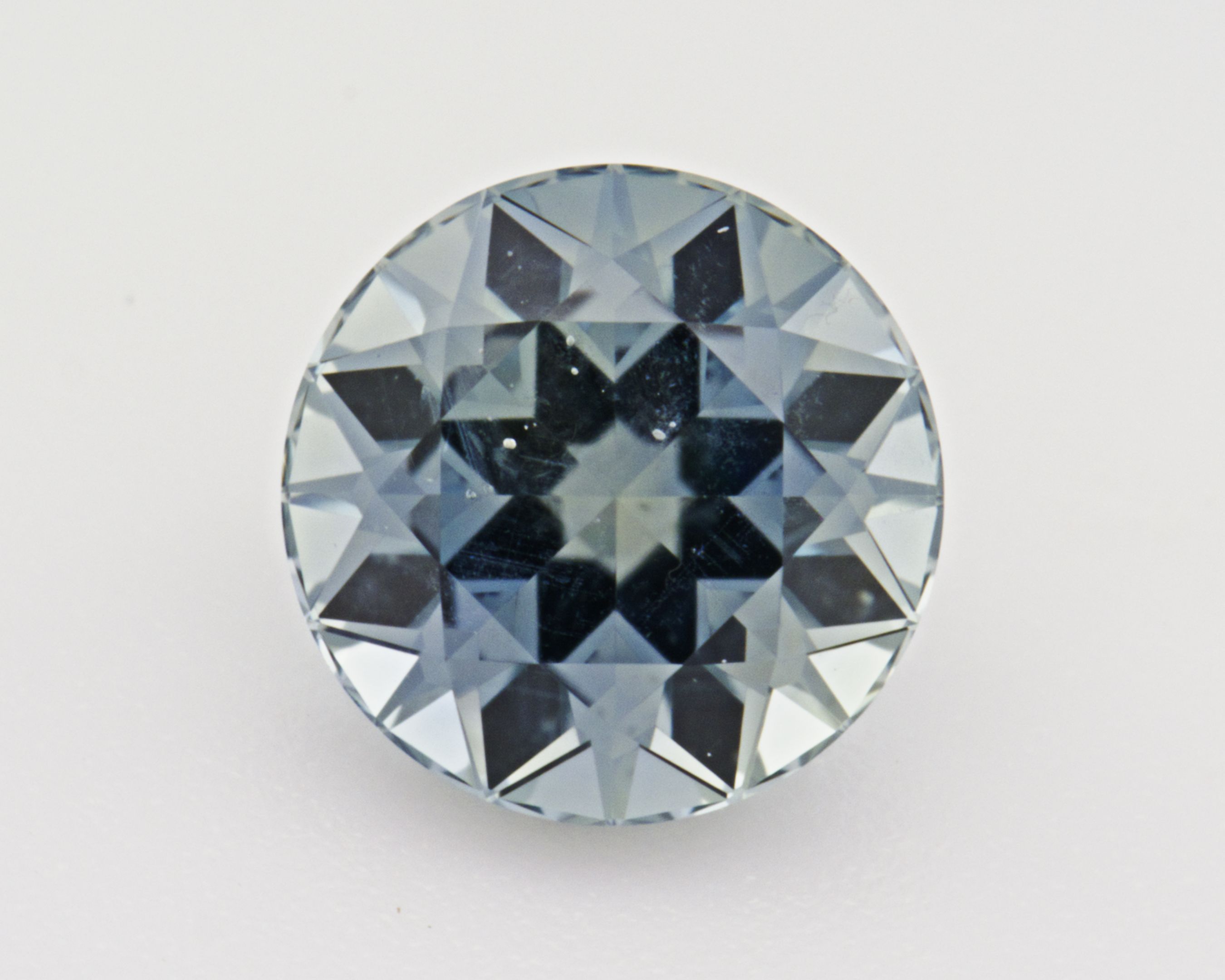 Szafir 1,59 ct, niebieski, szlif okrągły