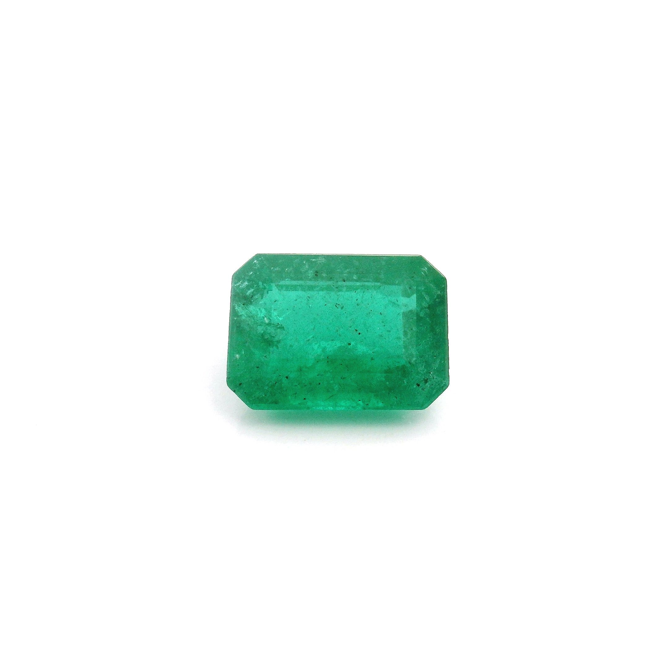 1.51 ct Octagonal emerald