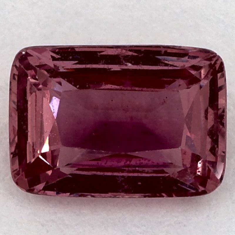 Szafir 2,01 ct, różowy, szlif ośmiokątny