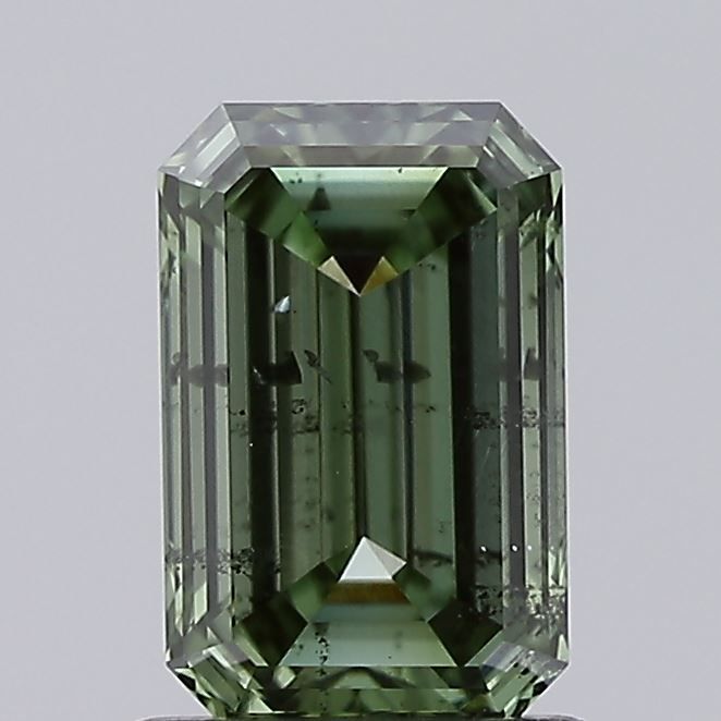 1.01 CT Fancy Vivid Green EMERALD