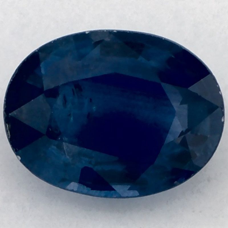 Szafir 1,41 ct, niebieski, szlif owalny