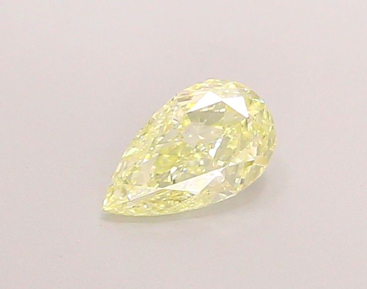 0.81 CT Fancy Light Yellow PEAR