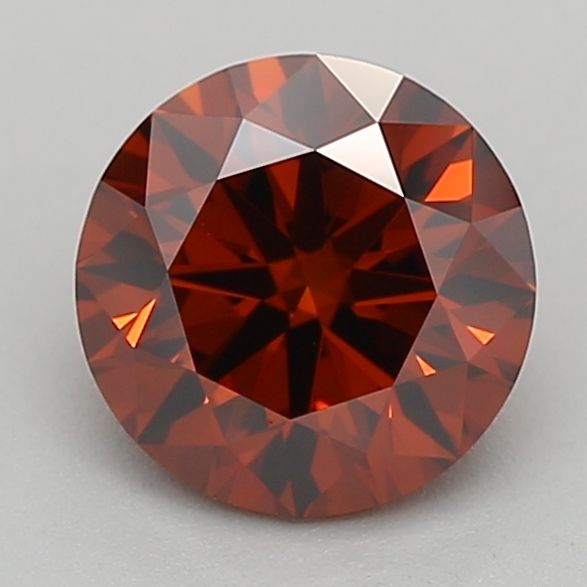 0.92 CT Fancy Orange ROUND