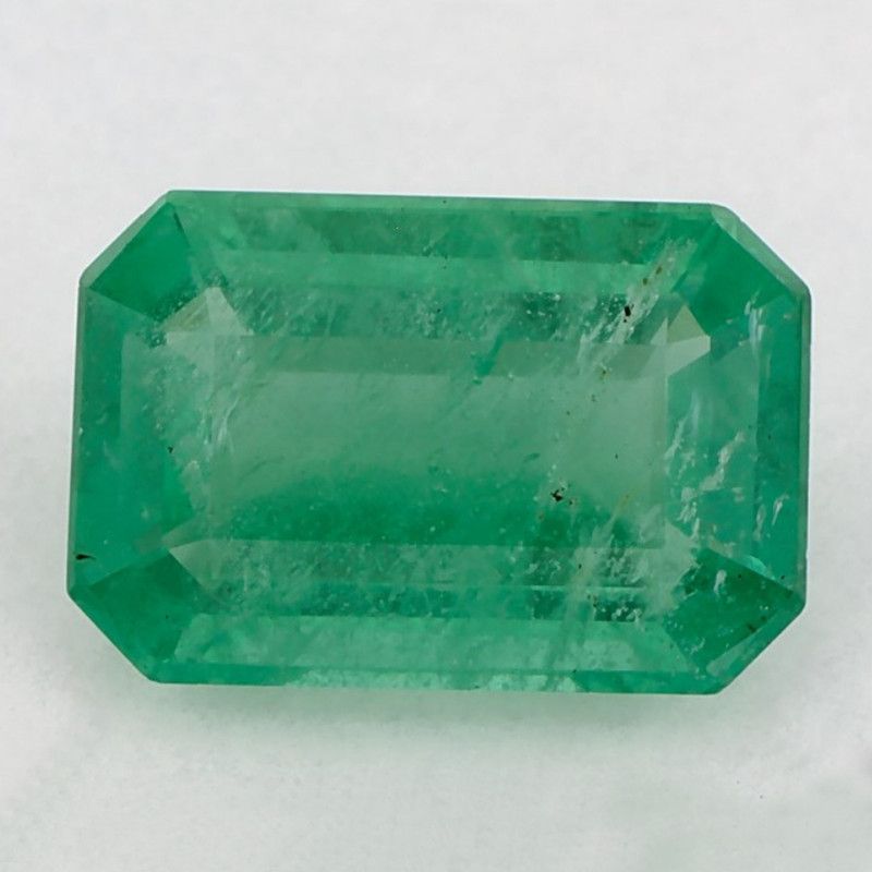 Szmaragd 1,92 ct, zielony, szlif ośmiokątny