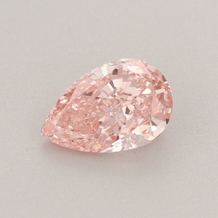 0.68 CT Fancy Intense Pink PEAR