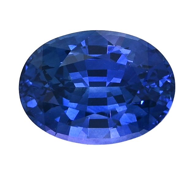 SAPPHIRE FACETED 1.62ct BLUE Blue EC SRILANKA HEATED