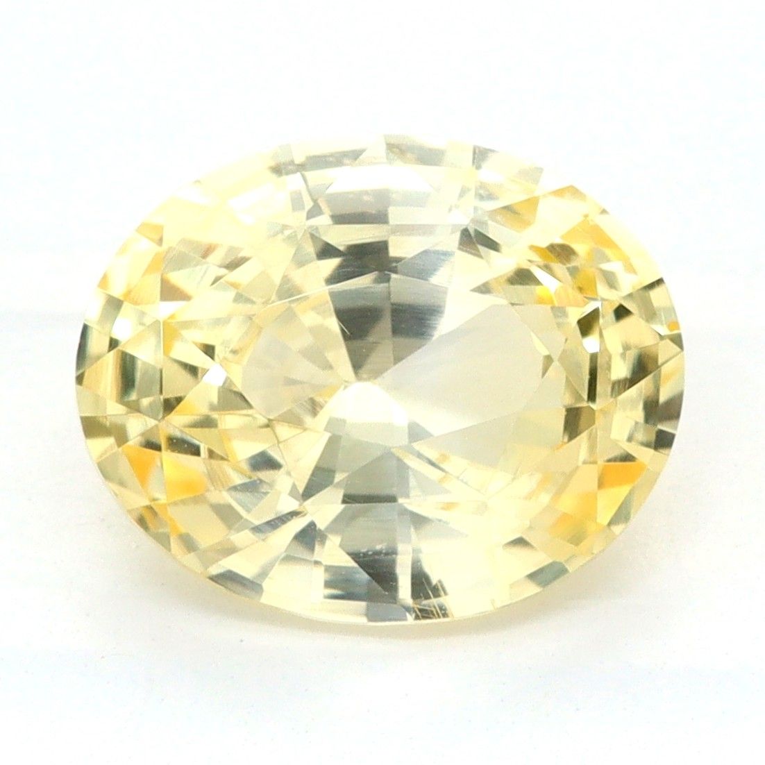 SAPPHIRE FACETED 2.39ct YELLOW EC SRILANKA NONE