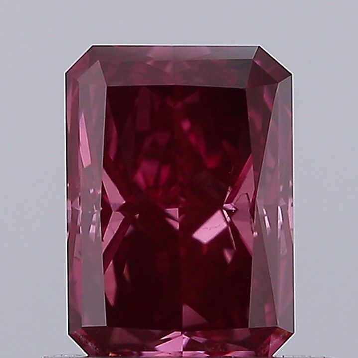 0.72 CT Fancy Deep Pink RADIANT