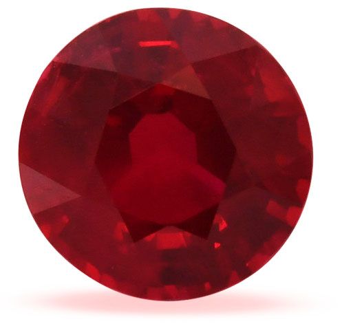 6.06 ct Round ruby