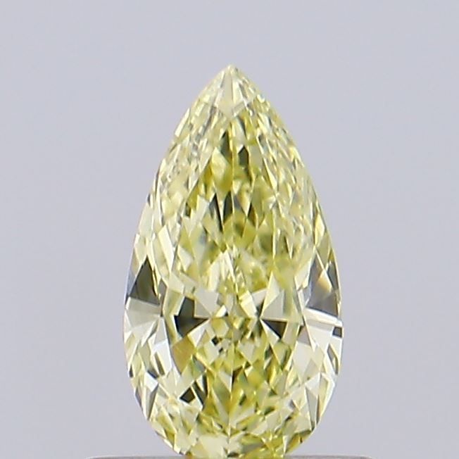 0.54 CT Fancy Intense Yellow PEAR
