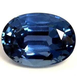 Szafir 1,15 ct, niebieski, szlif owalny