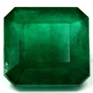 Szmaragd 11,13 ct, zielony, szlif szmaragdowy
