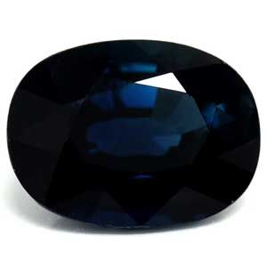 Szafir 1,14 ct, niebieski, szlif cushion