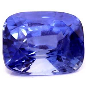 Szafir 2,73 ct, niebieski, szlif cushion