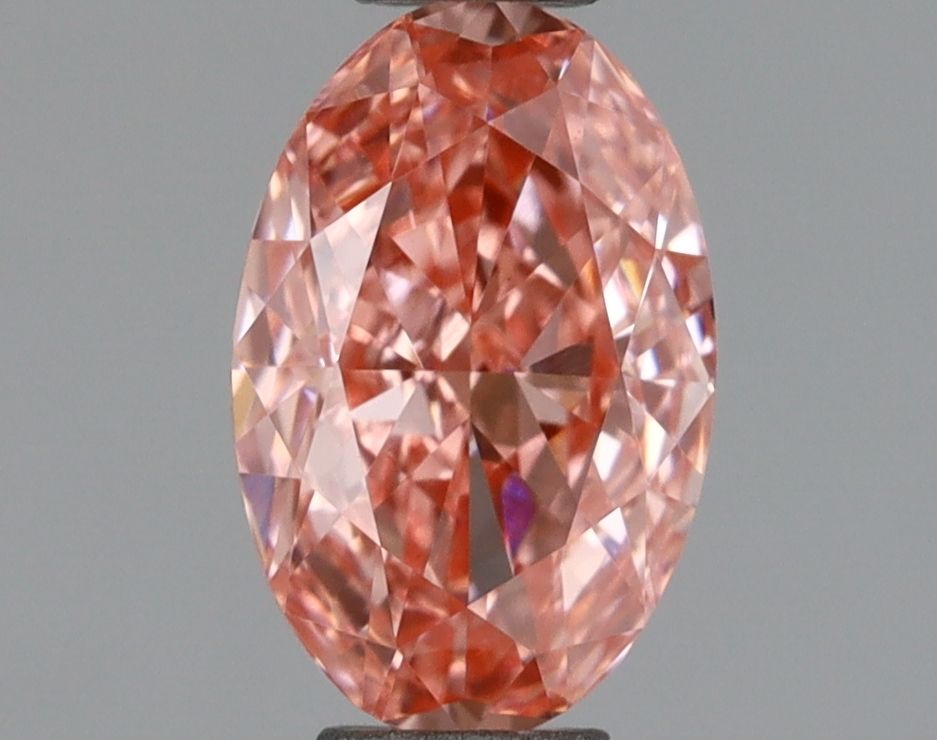 1.04 CT Fancy Vivid Pink OVAL