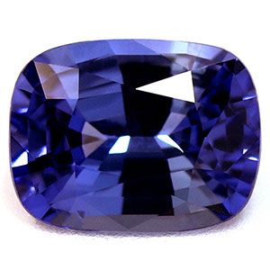 Szafir 1,52 ct, niebieski, szlif cushion