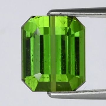 TOURMALINE FACETED 6.46ct GREEN Green SI REST_OF_AFRICA NONE