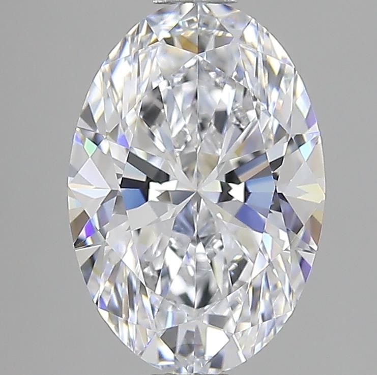 1.98 carat e IF EX Cut IGI oval diamond