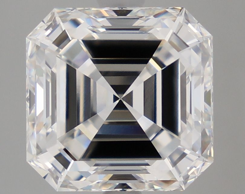 5.13 carat f VVS2 EX Cut IGI asscher diamond