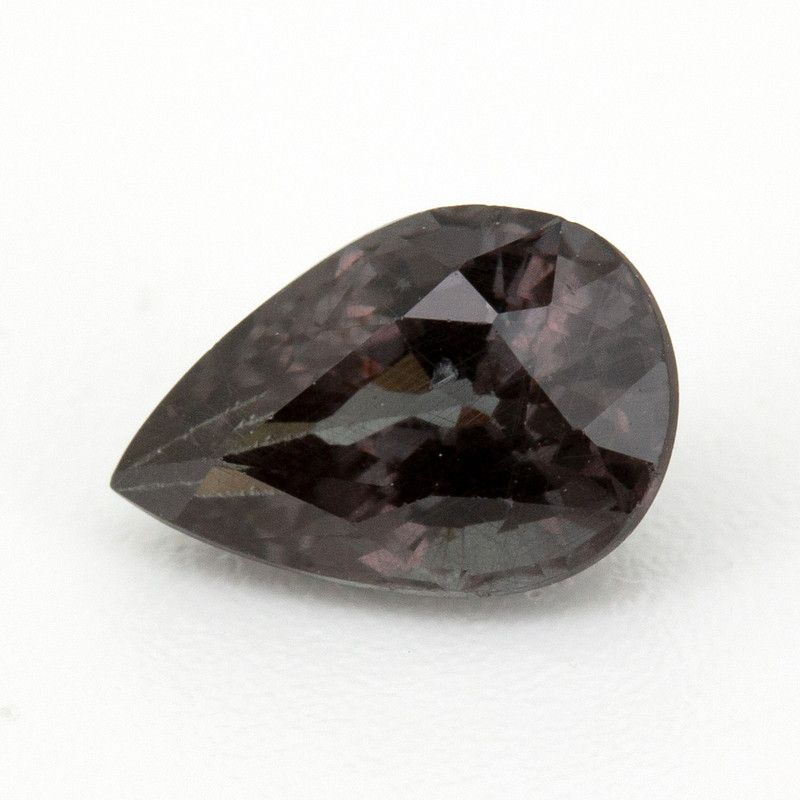 Granat 1,71 ct, purpurowy, szlif gruszka