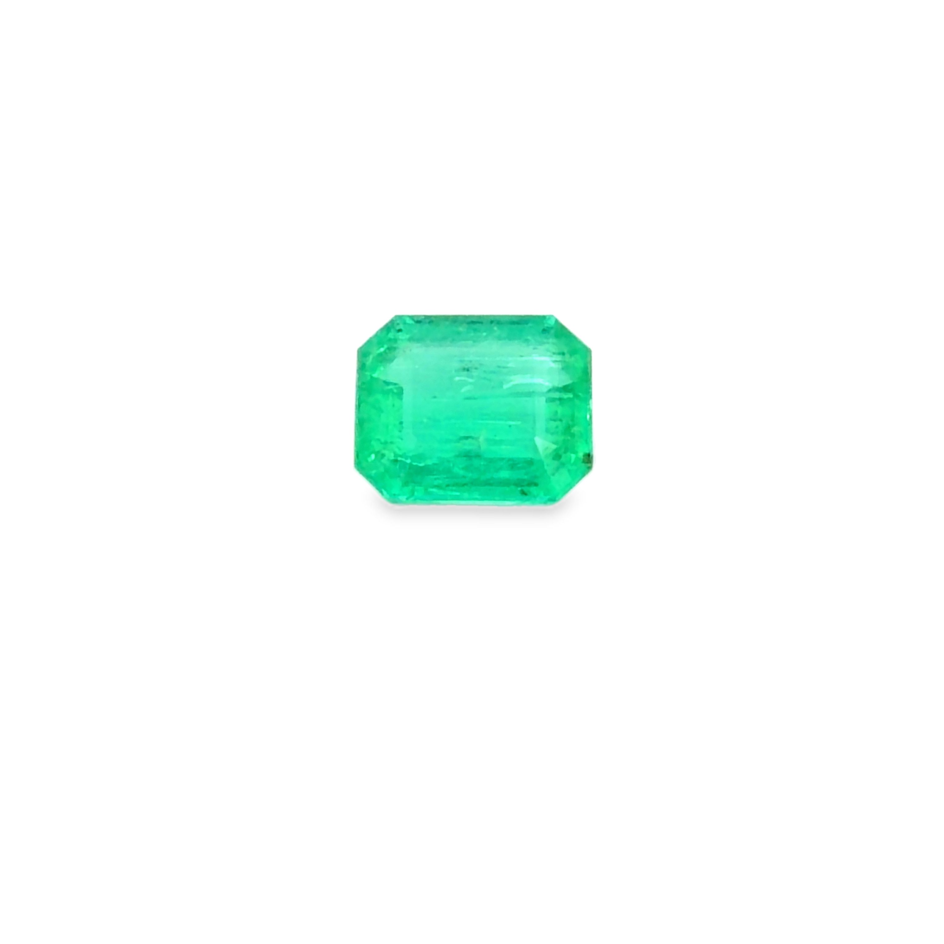 4.13 ct Octagonal emerald