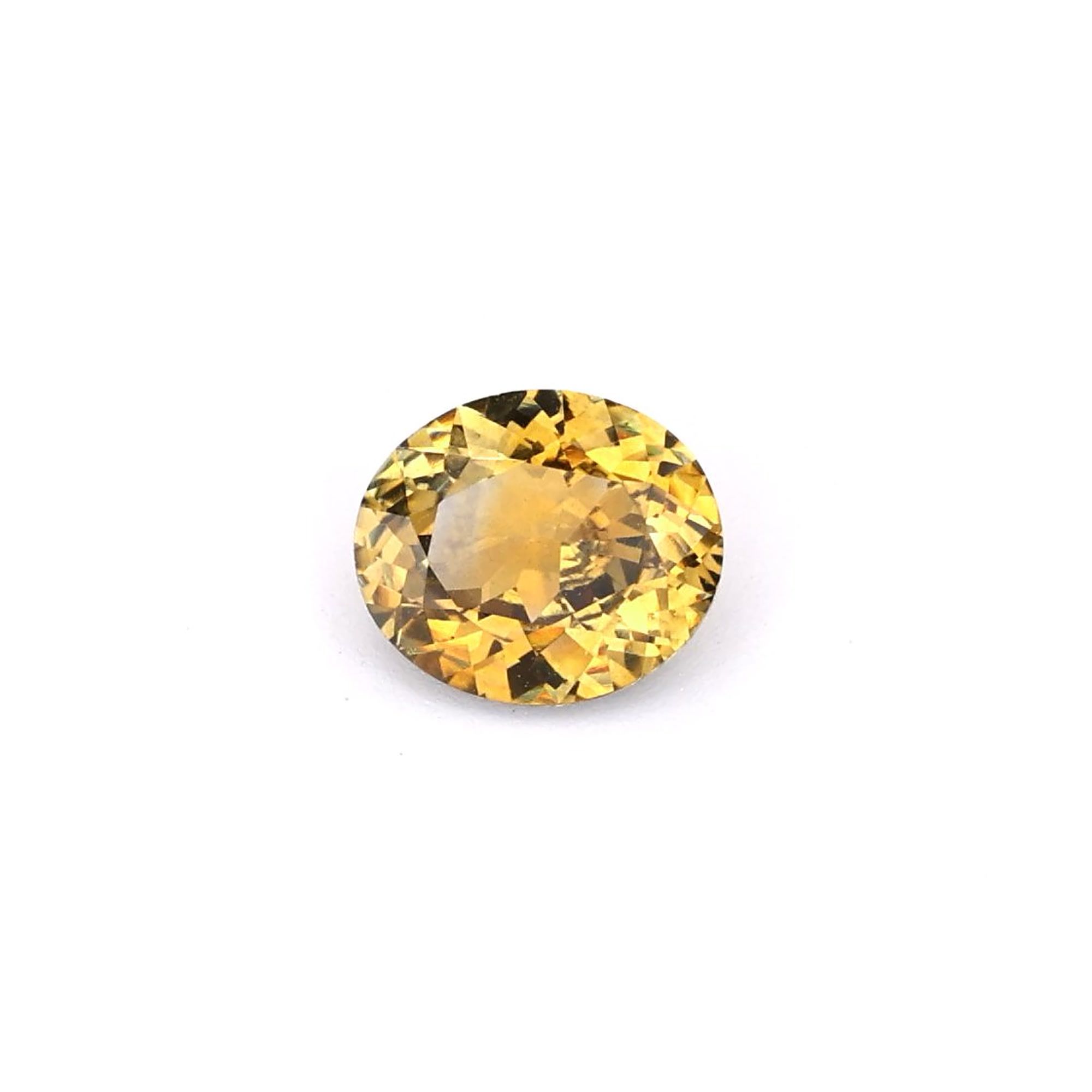 SAPPHIRE FACETED 0.96ct YELLOW YELLOW EC UNITEDSTATES HEATED