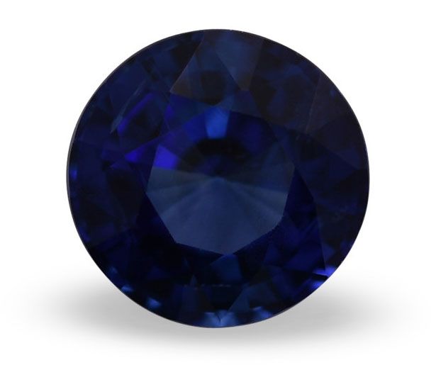 SAPPHIRE FACETED 0.9ct BLUE Blue EC SRILANKA HEATED