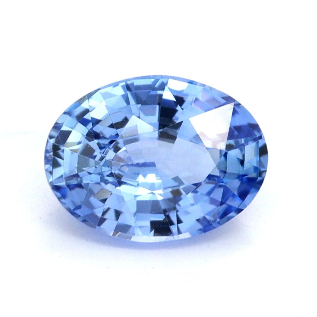SAPPHIRE FACETED 1.38ct BLUE EC SRILANKA HEATED
