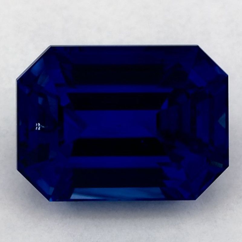 Szafir 5,94 ct, niebieski, szlif ośmiokątny
