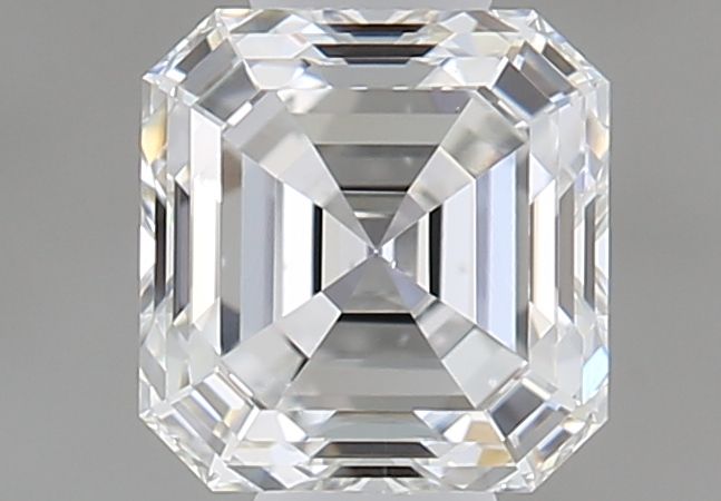 Prírodný diamant štvorcový emerald,... Prírodný diamant štvorcový emerald,...