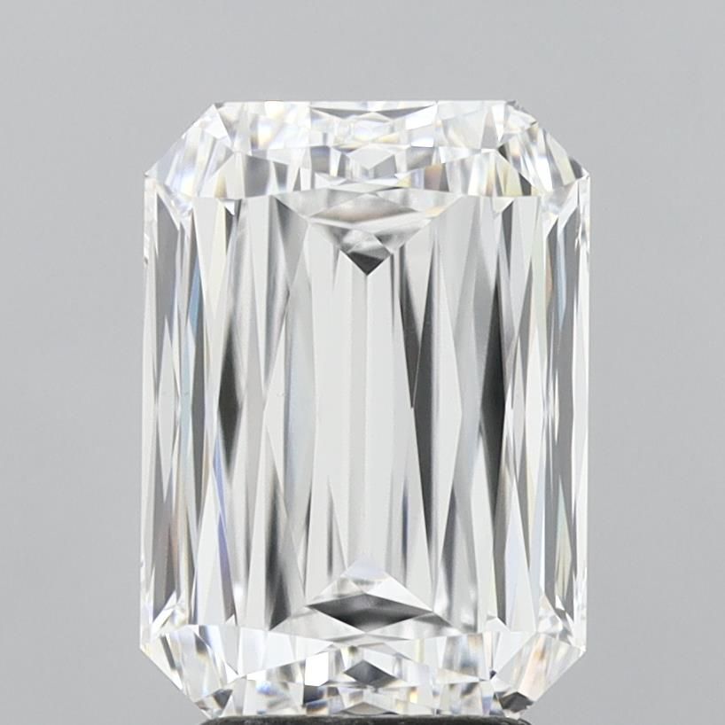 4 carat d VVS2 EX Cut IGI radiant diamond