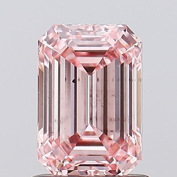 1.01 CT Fancy Intense Pink EMERALD