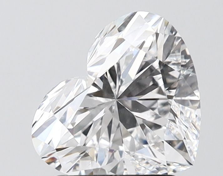 1.89 carat d VVS1 EX Cut IGI heart diamond
