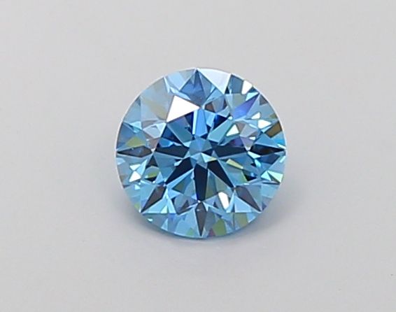 0.73 CT Fancy Vivid Blue ROUND