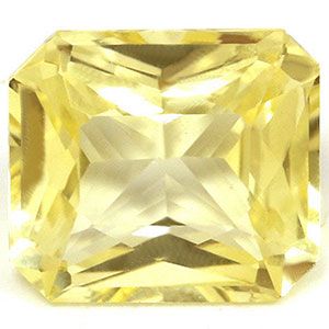 SAPPHIRE FACETED 1.61ct YELLOW Vivid Yellow EC SRILANKA NONE