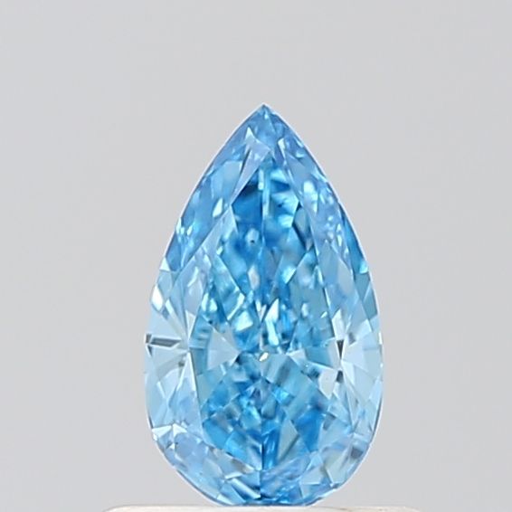 0.46 CT Fancy Vivid Blue PEAR