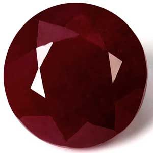 RUBY FACETED 2.7ct RED Deep Red SI REST_OF_AFRICA NONE