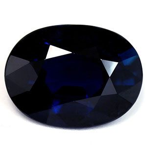 Szafir 5,64 ct, niebieski, szlif owalny