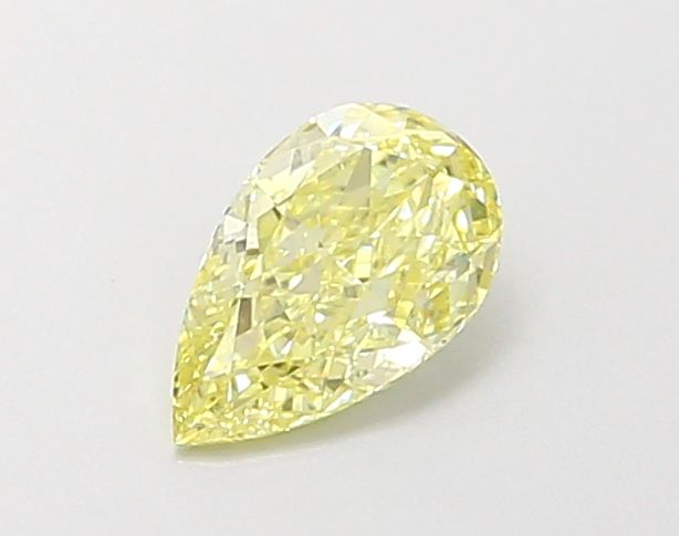 0.52 CT Fancy Yellow PEAR