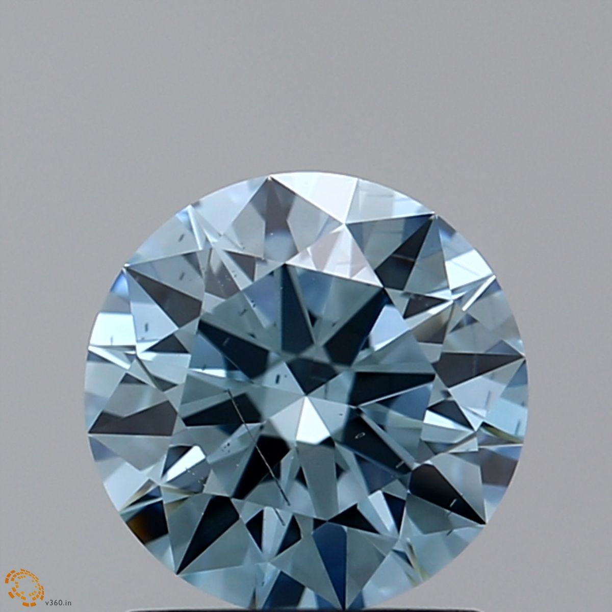 1.05 CT Fancy Light Blue ROUND