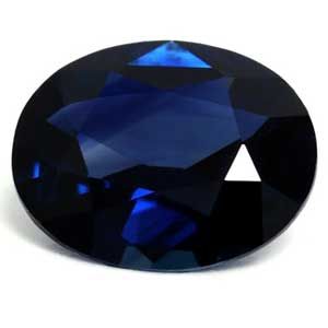 Szafir 1,22 ct, niebieski, szlif owalny