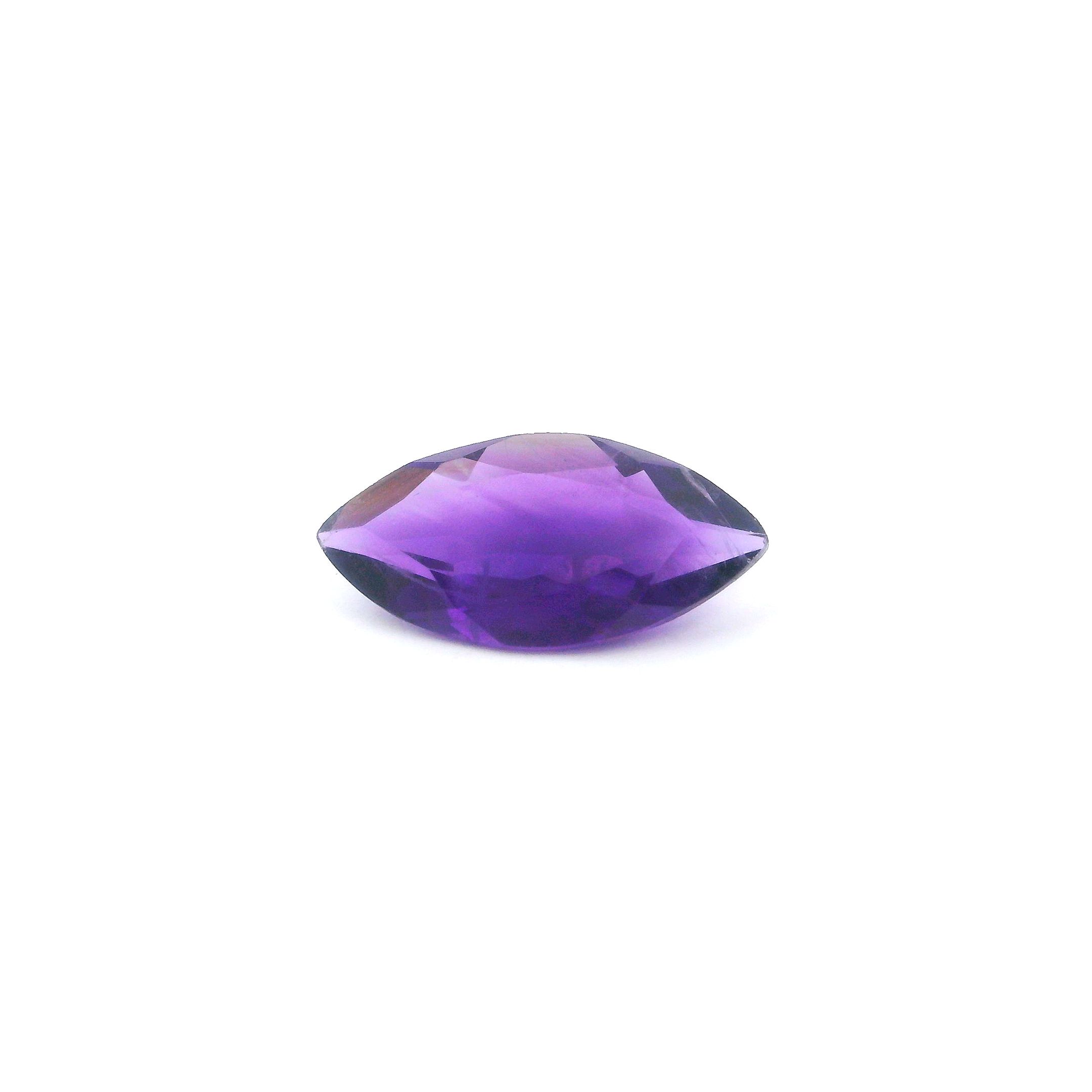 Ametyst 2,10 ct, purpurowy, szlif markiza