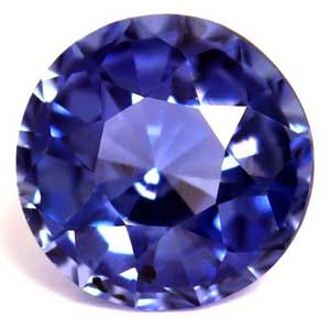 SAPPHIRE FACETED 0.74ct BLUE Medium Blue EC SRILANKA NONE