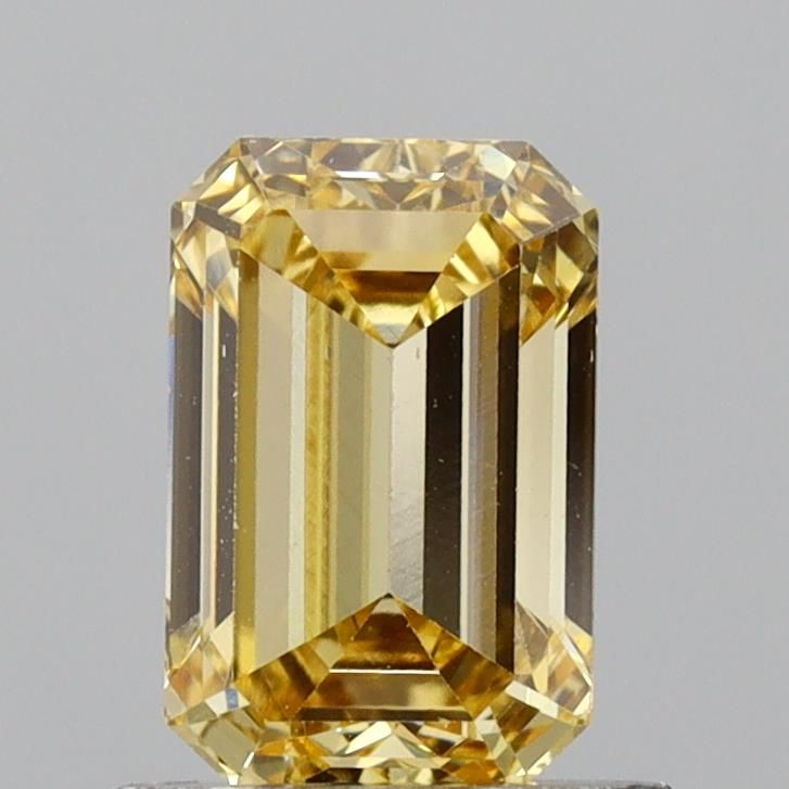 1.0 CT Fancy Vivid Yellow EMERALD