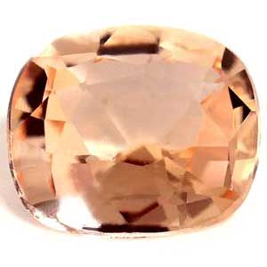 SAPPHIRE FACETED 0.24ct PINK Pinkish Orange EC MADAGASCAR NONE