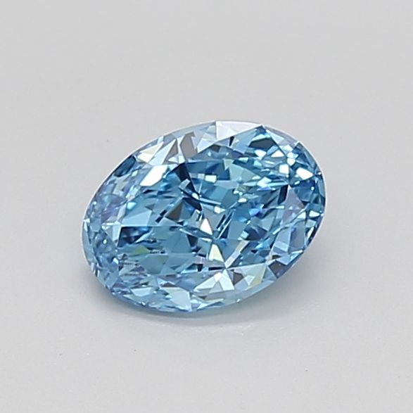 1.06 CT Fancy Vivid Blue OVAL